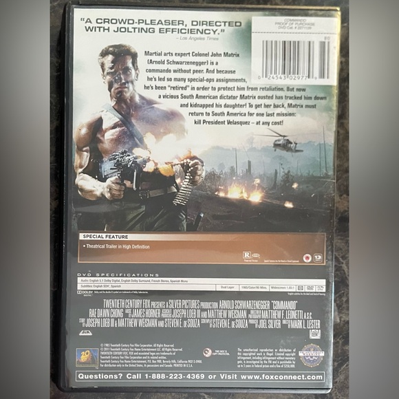 Commando DVD - Picture 2 of 2